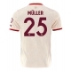 Bayern Munich Thomas Muller #25 Replike Rezervni Dres 2024-25 Kratak Rukav